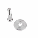 GM Door Striker Bolt Kit, 7/16"-14, Aluminum Striker Plate Double Ring