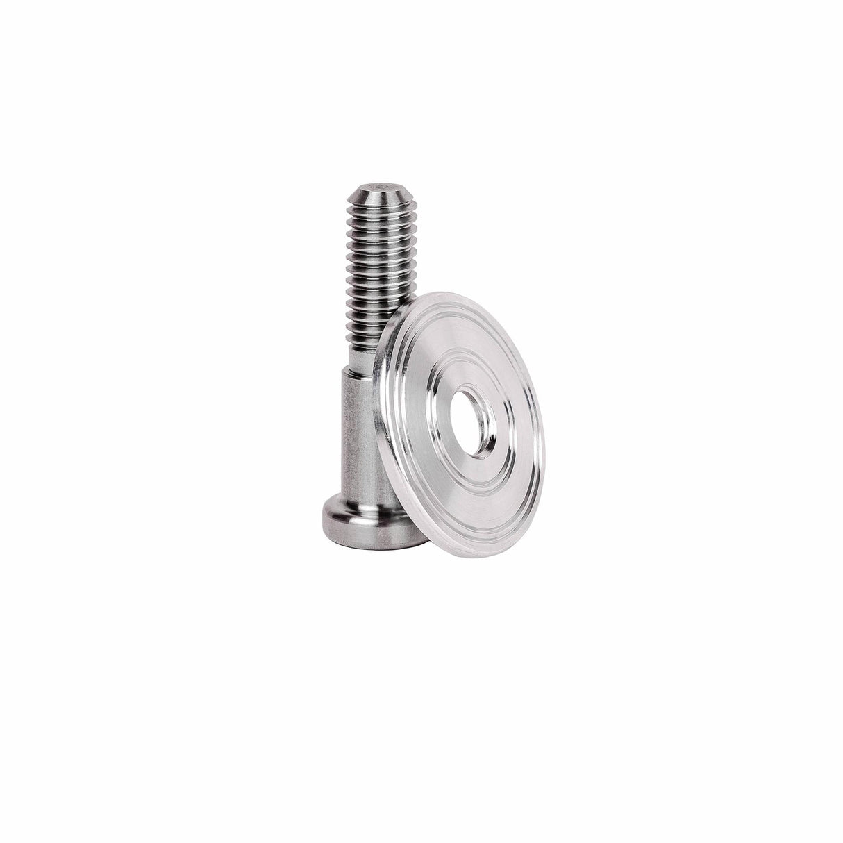 GM Door Striker Bolt Kit, 7/16"-14, Aluminum Striker Plate Double Ring