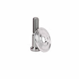 GM Door Striker Bolt Kit, 7/16"-14, Aluminum Striker Plate Double Ring