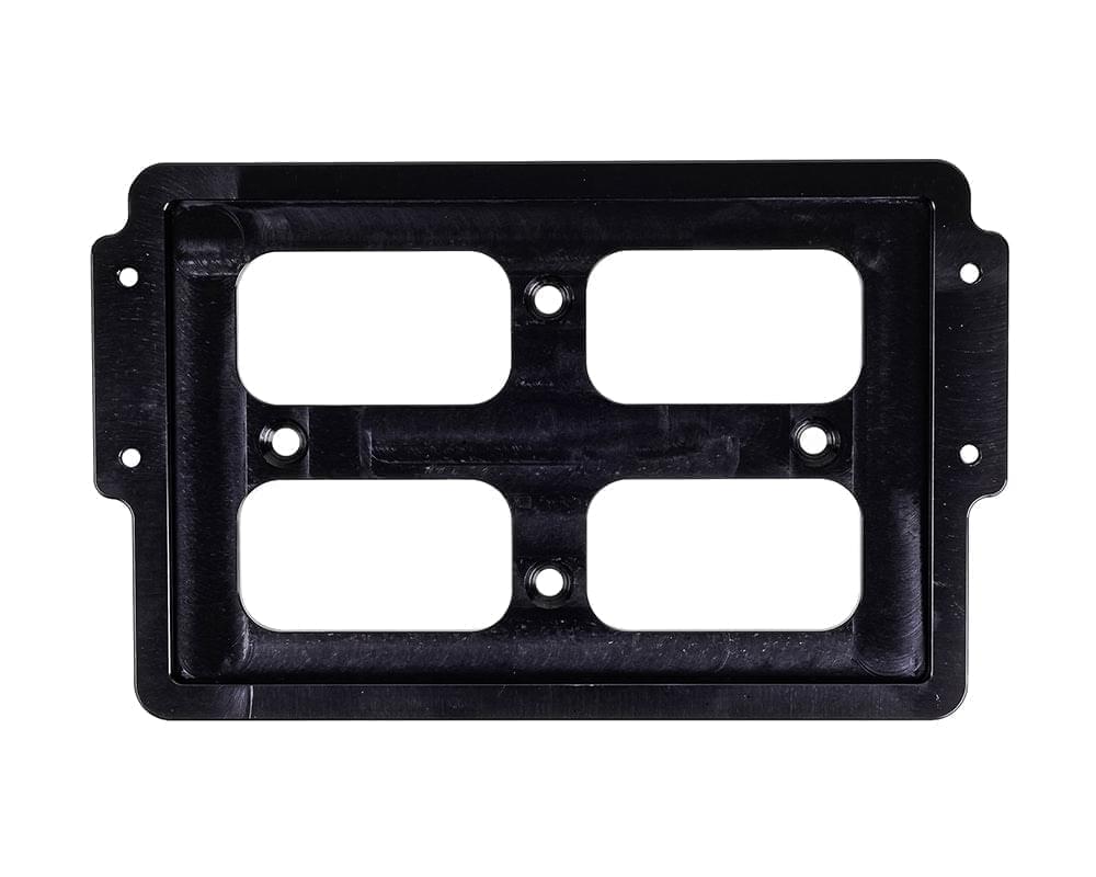 Billet Interstate MT-24F Battery Mount, Grid Top