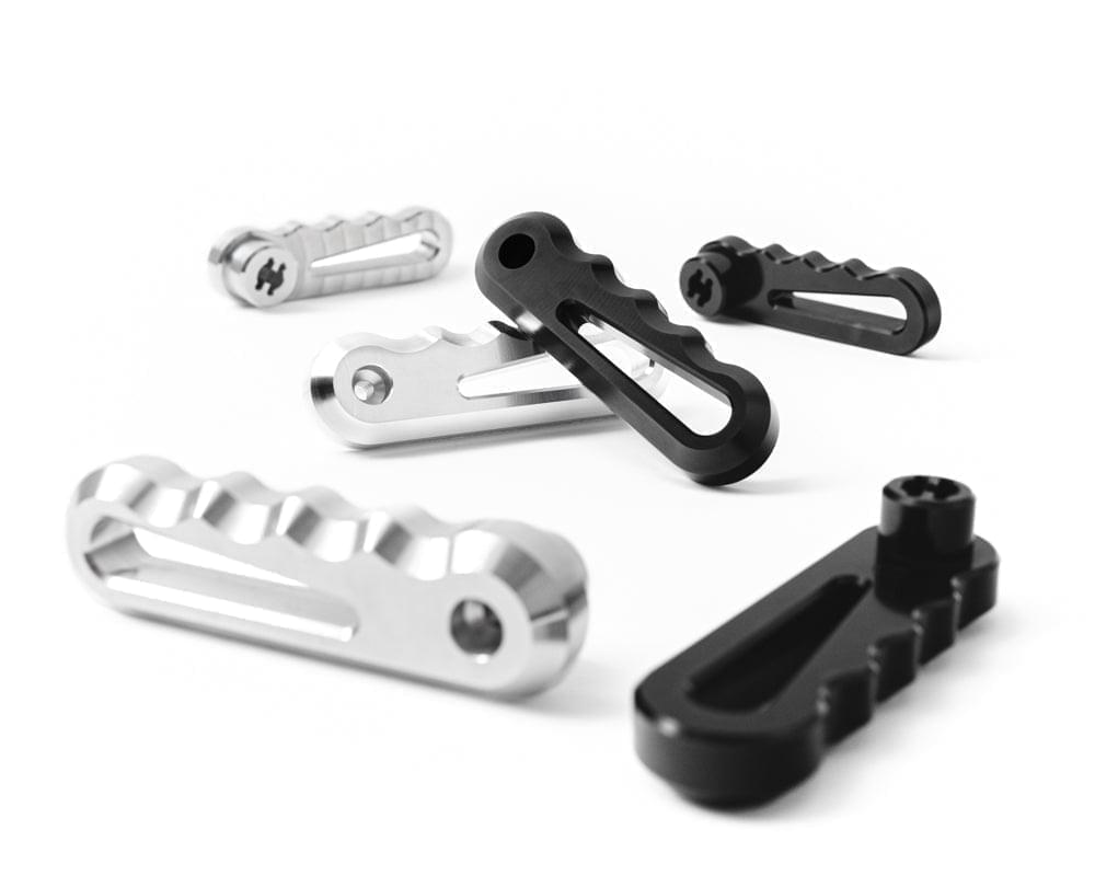 Chevy | GMC OBS 1995-1999 Billet Seat Levers, Extra Cab 3 Lever Set