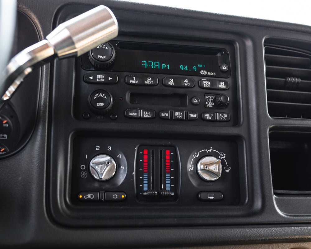 シボレー　CHEVROLET　C1500 ビレット　エアコンスイッチ　ノブ Chevy | GMC NBS 2003-2006 Billet Dual Zone Climate Control Knobs